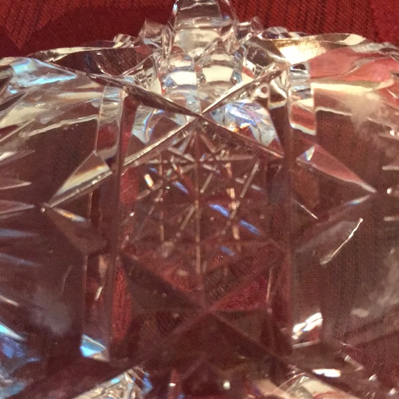 💋Small Crystal Dish Perfect Jewelry Holder - Picture 5 of 5